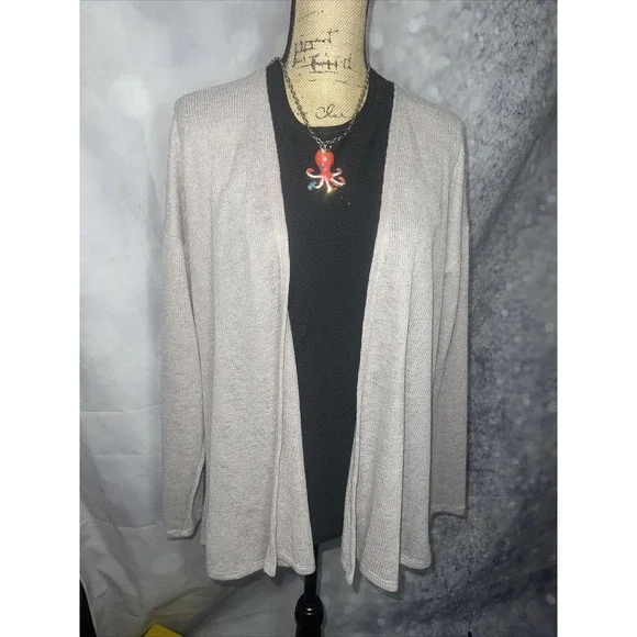 Chris Carol Sweaters Chris Carol Open Front Cardigan Sweater